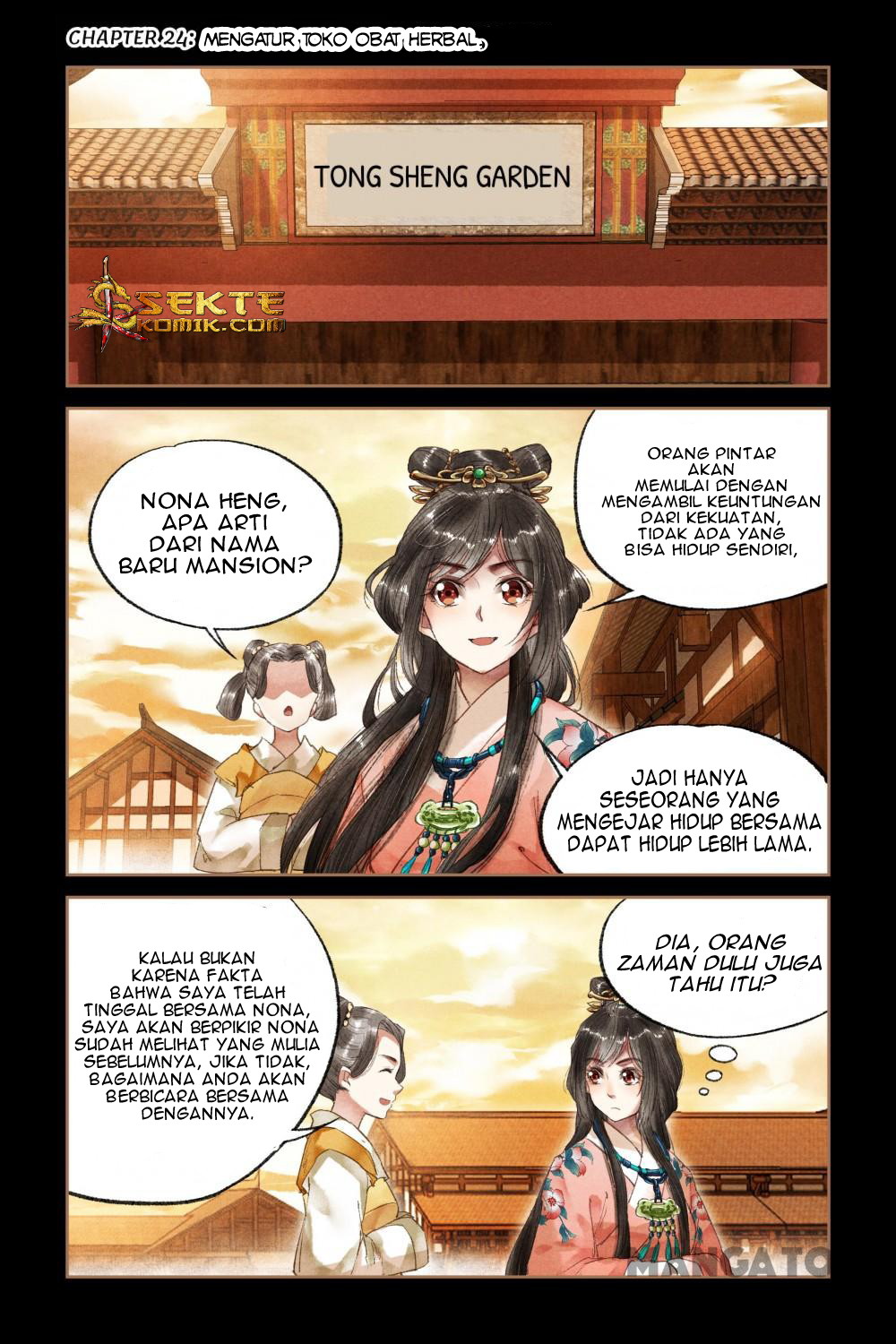 Divine Doctor Chapter 24 Bahasa Indonesia